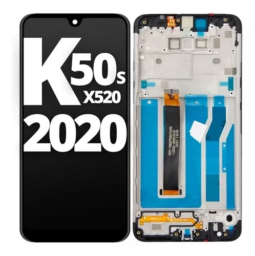Modulo LG K50s con marco negro (ORIG)