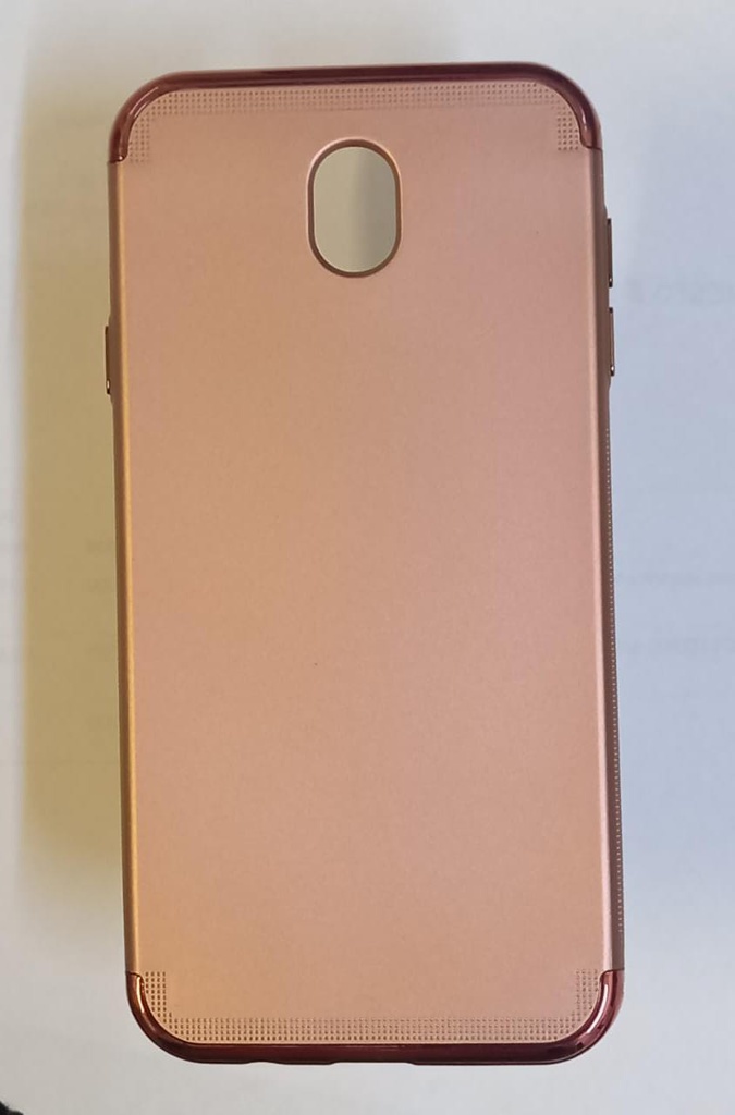 TPU Semi Rigido Liso Royal Samsung J7 2017 Rosa Metalizado