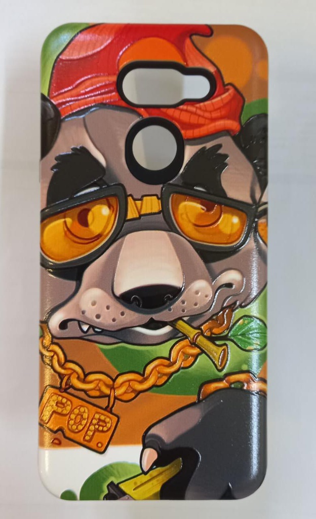 TPU Rigido Estampado Royal LG K40S Lobo Pop