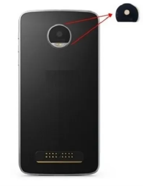 Lente de Camara con marco Motorola Z PLAY