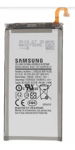 Bateria Samsung A6 Plus J810 J8 Plus Eb-bj805abe Original