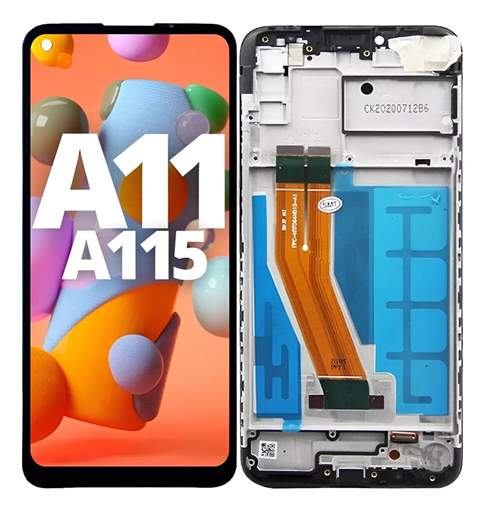 Modulo Samsung A11 con marco negro (ORIG)