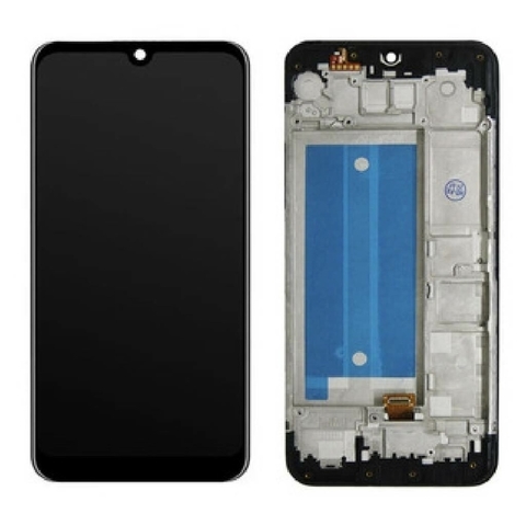 Modulo LG K40s negro con marco (ORIG)