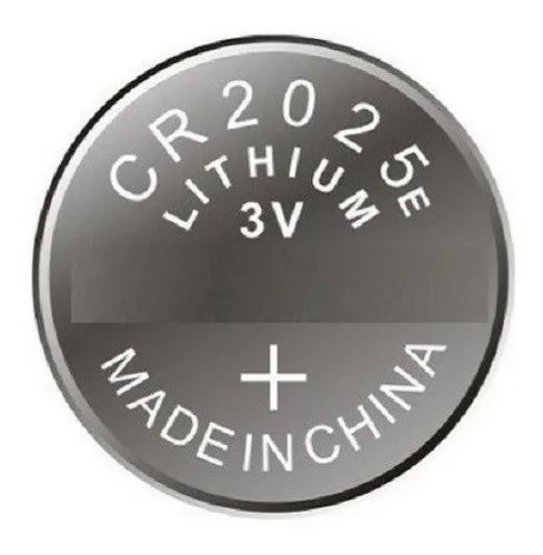 Pila Cr 2025 3v Litio blister x 5u. Hongwei / T&E