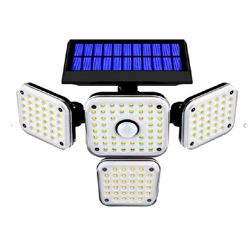 Reflector Led Solar 40w con Sensor de Movimiento IP65