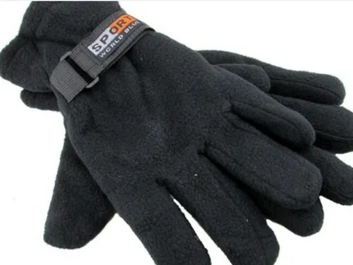 Guantes Sport Polar con Abrojo