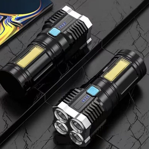 Linterna Led 4 lamparas Recargable L-S03 (4 modos)
