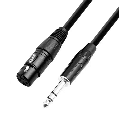 Cable Canon Hembra a Plug Stereo 6.5 1,5m CB181