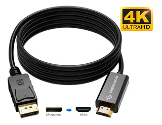 Cable Conversor Display port a Hdmi 4K Full HD 1080P 1,8m