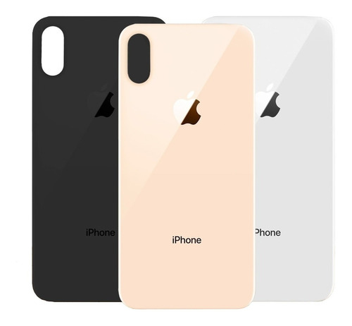 Tapa Trasera Iphone XS Dorado