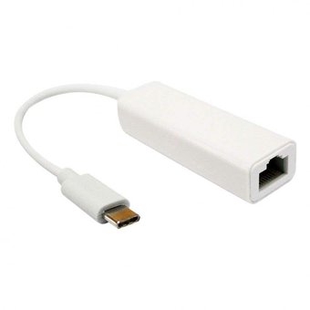 Adaptador Tipo C a Ethernet RJ45 Usb 2.0