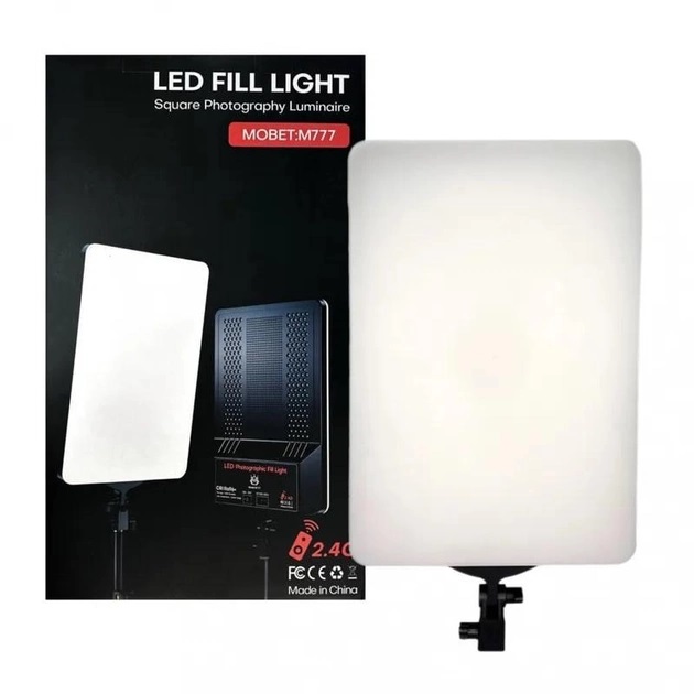 Panel Led 19" de Fotografia Profesional Bicolor 220v con Control M777