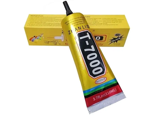 Pegamento Adhesivo para Celulares Zhanlida T7000 110ml (negro)