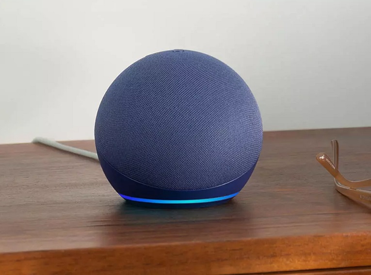 Parlante Bluetooth Inteligente Amazon Echo Dot 4 Alexa 5ta gen Azul