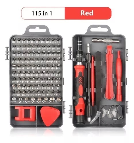 Kit de Destornillador y Herramientas de Precision 115 pcs