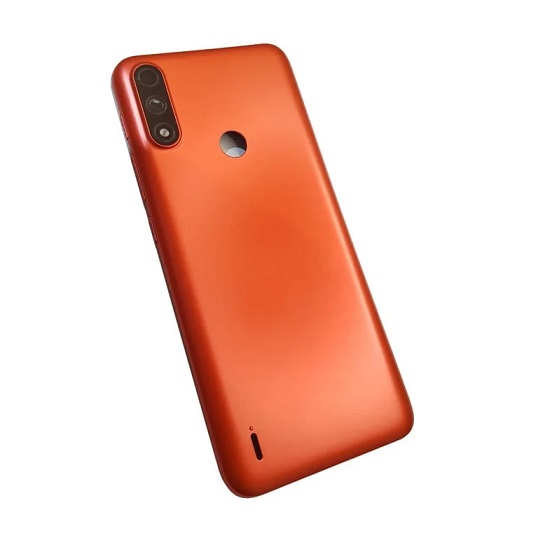Tapa Trasera Motorola Moto E7i Power Rojo