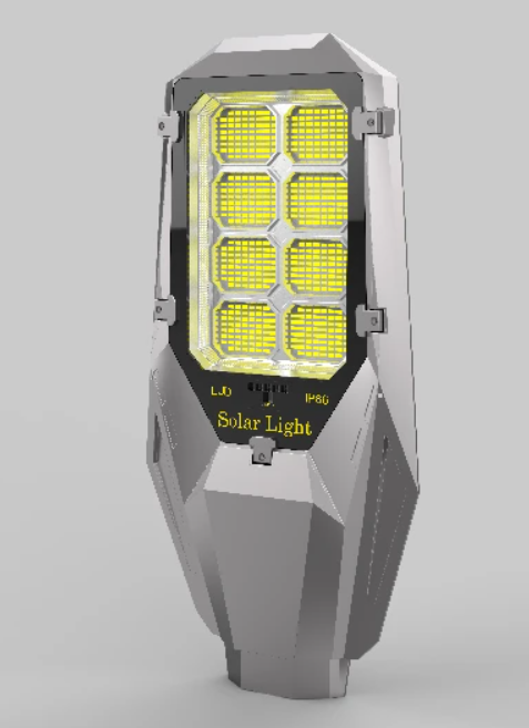 Reflector solar con panel y control 400w con Soporte SQ-ZL-400W