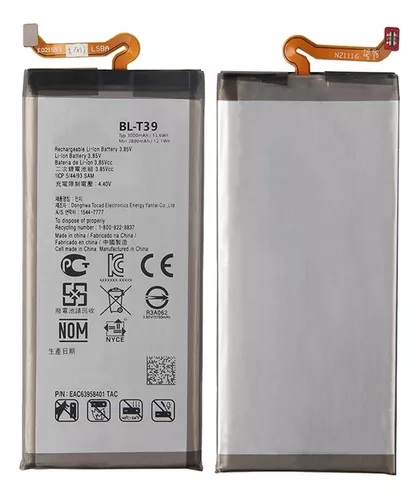 Bateria LG G7 / Q7 / Q7 Plus / K12 BL-T39 Original