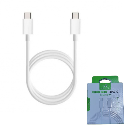 Cable de Datos Tipo C a Tipo C 1m Royalcell RC-5015