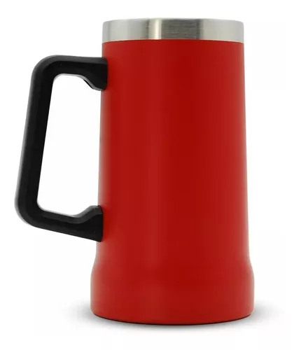 Vaso Termico Cervecero 709ml (Rojo)