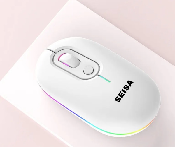 Mouse Inalambrico Recargable Dual 2.4G y BT DN-N615