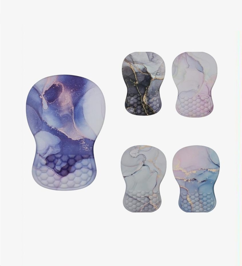 Mouse Pad con Gel Diseño Marmol