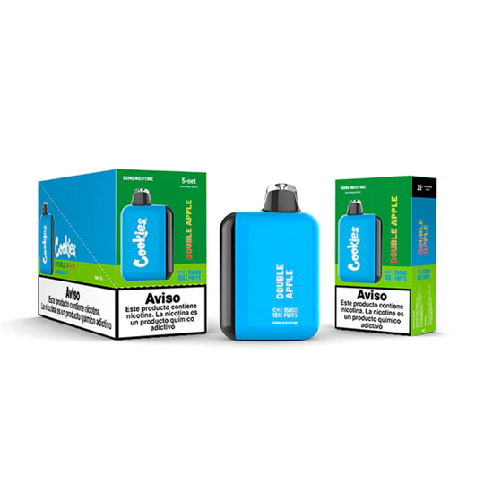 Vaper Vapeador Electronico Cookies 15000 Puff (Manzana)
