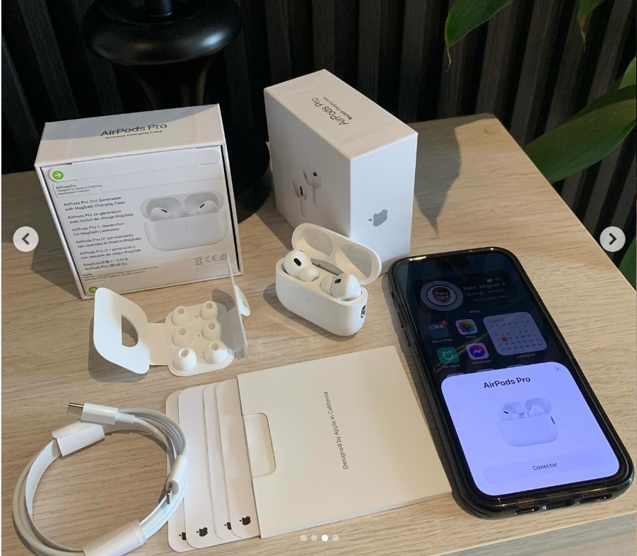 Auricular Bluetooth Airpods Pro Iphone 2da Generacion (Replica)