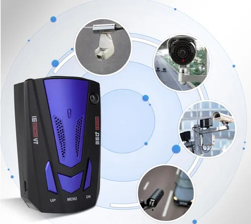 Detector de Radar Anti Foto Multa para Auto V7