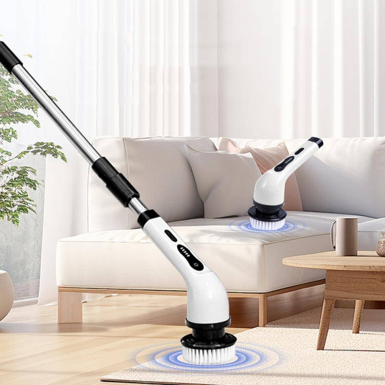 Cepillo de Limpieza Multiuso Rotativo 360° Recargable 9 en 1