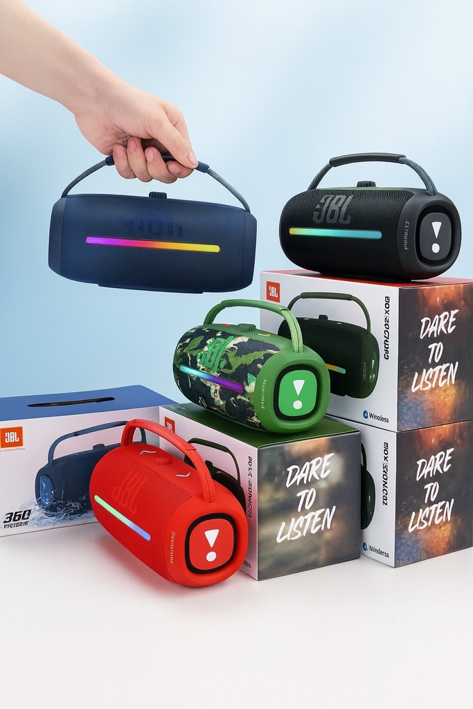 Parlante Portatil Bluetooth JBL Pro 7 Negro (Replica)