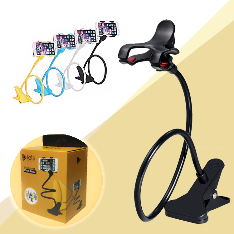Soporte Brazo Flexible Celular Tablet Ebook Cama Escritorio &