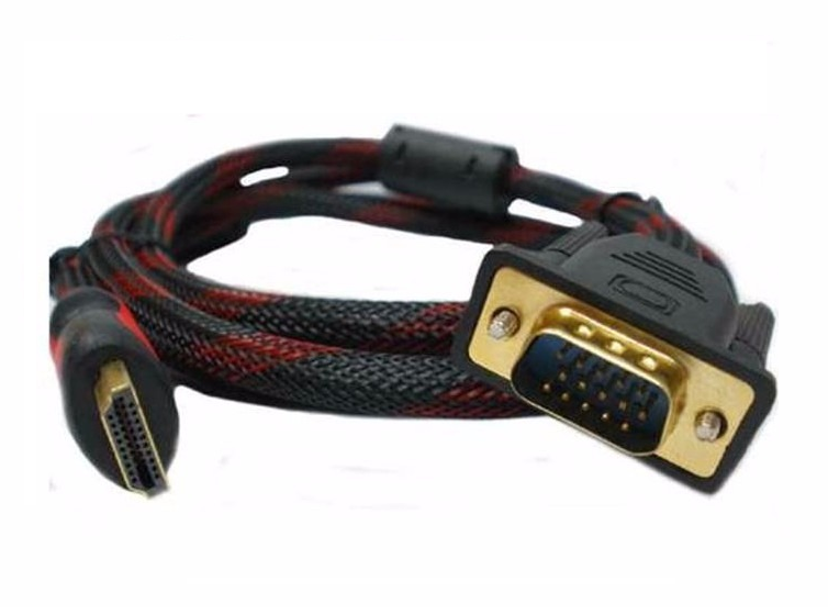Cable HDMI a VGA Mallado 1,5m con filtro