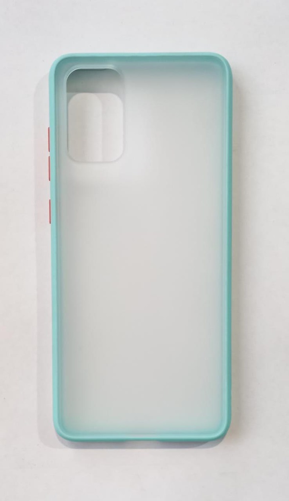 Tpu Rigido con borde color Samsung S20 Plus / S11 Celeste 