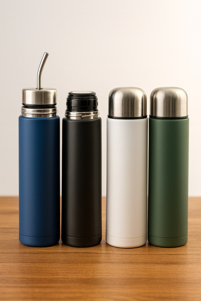 Termo + Mate Listo 2 en 1 de Acero 500ml Verde