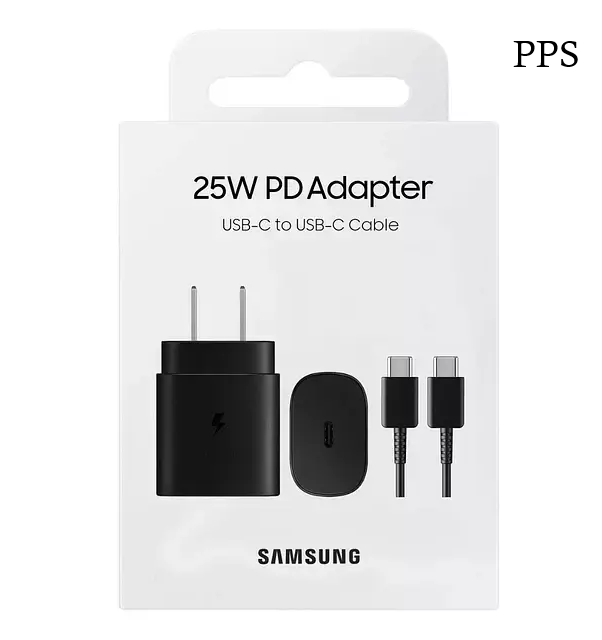 Kit Cargador 2 en 1 Samsung con Tecnologia PPS 25W GaN PD (toma europea) ORIGINAL