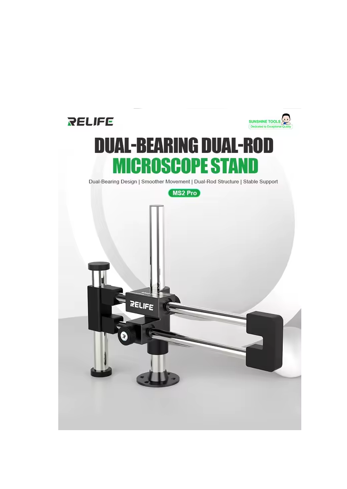 Brazo Soporte Doble para Microscopio Relife MS2 Pro