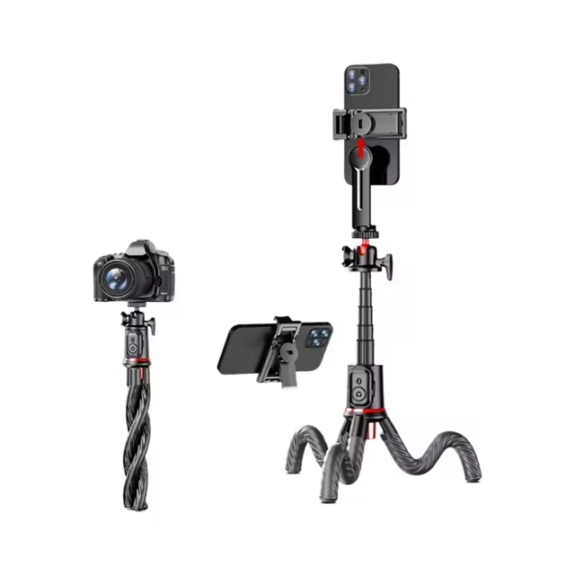 Tripode Pulpo Flexible Soporte Celular y Camara C02