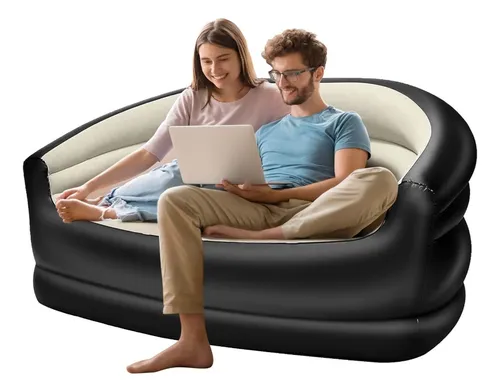 Puff Sillon Inflable 2 Cuerpos (138x87x71cm)