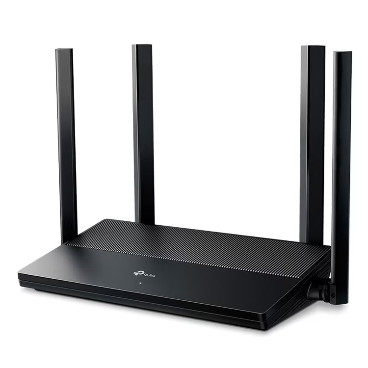 Router Wifi 6 Dual 300+1201mbps EX141 AX1500 TP-link 4 antenas