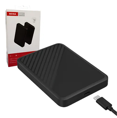 Carry Disk Estuche HDD 2.5 SATA III Usb 3.1 a Tipo C Seisa HD2501T
