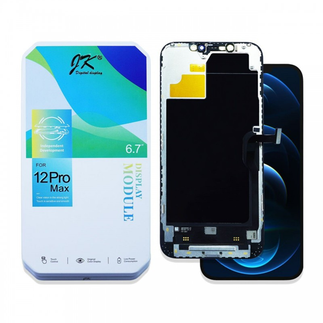 Modulo Iphone 12 Pro Max negro (ORIG) IC Removible JK