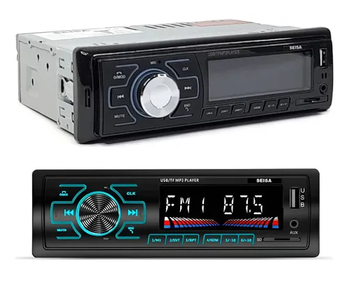 Stereo con Frente Desmontable Bluetooth Usb Micro Sd Aux FM Seisa QM-2213