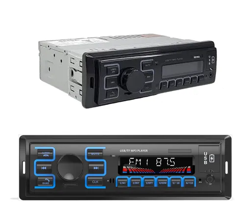 Stereo frente fijo Bluetooth Usb Micro Sd Aux FM Seisa QM-2210