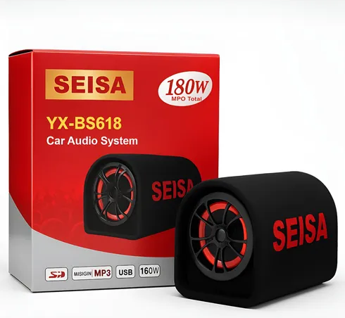 Sistema de Audio Subwoofer 6" Bluetooth 180W YX-BS618 (41x20x21cm)