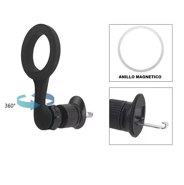 Soporte Universal de Celular o GPS para Rejilla Magnetico SX24-50