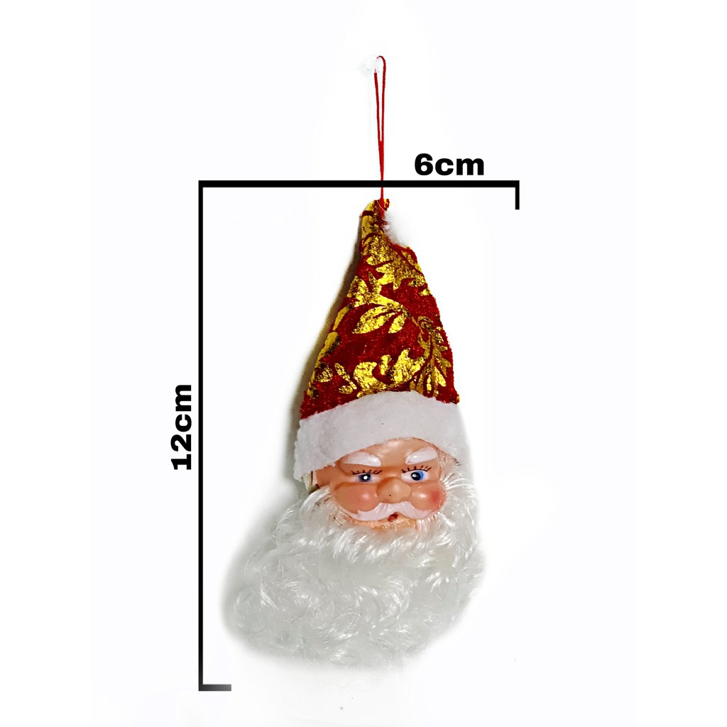 ADORNO CARA PAPA NOEL CHICO CON SOPAPA ZOOM (L185-15-33)