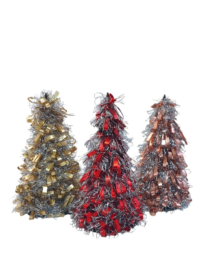 ARBOL CONO CON ONDITAS 24CM (L157-25-4)