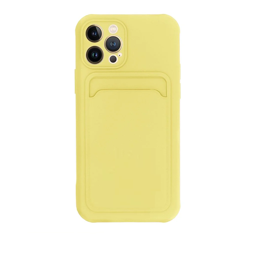 Tpu Blando Tarjetero Samsung A16 Amarillo