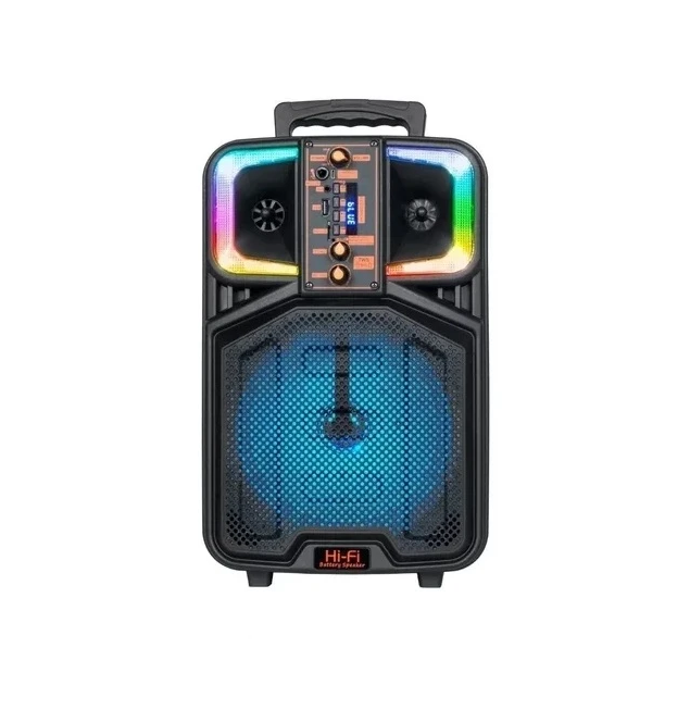Parlante Portatil 8" BT Karaoke con Microfono Micro Sd Usb Aux YX-H833 (23x20x35cm)